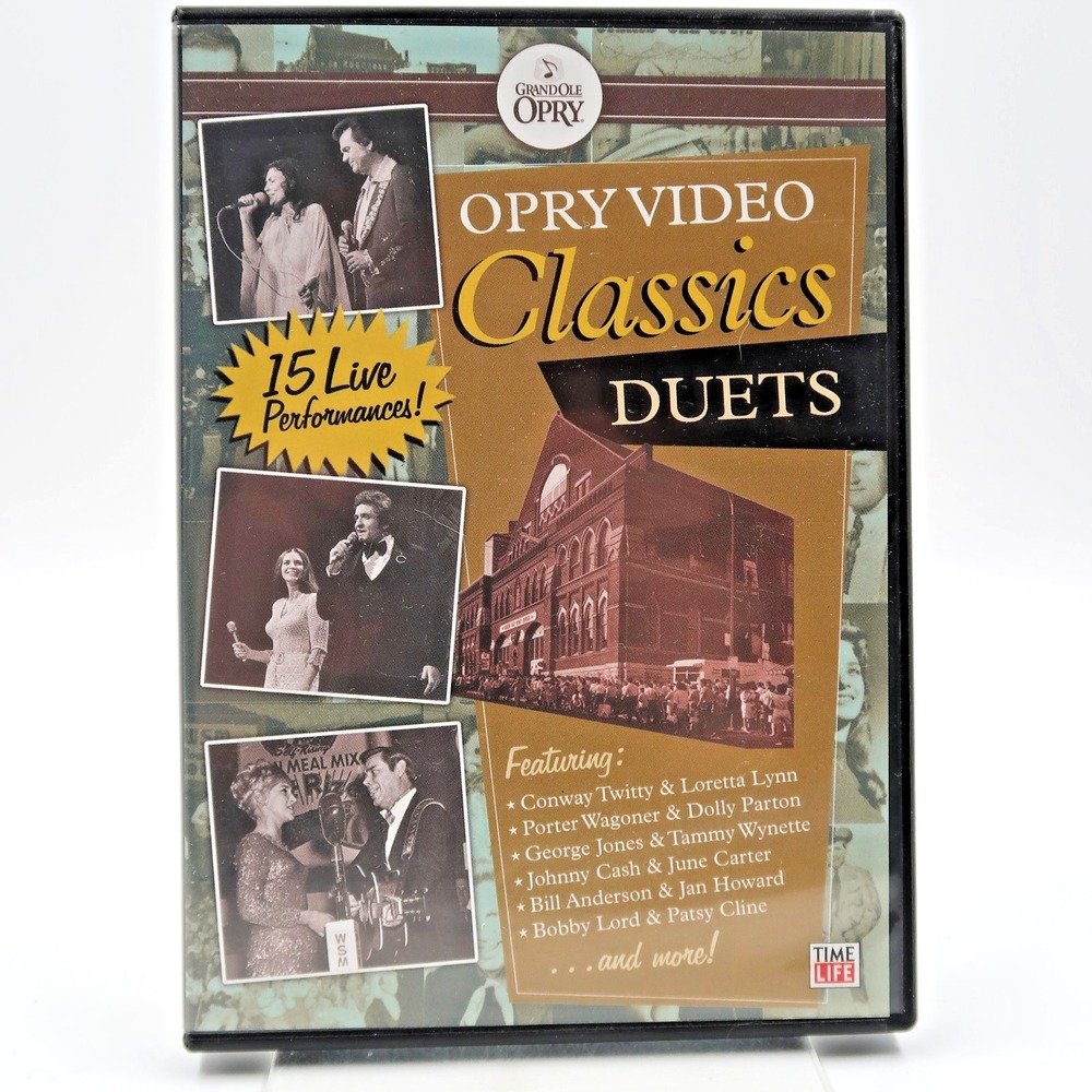Opry Video Classics Duets DVD 2007 Dolly Parton Johnny Cash Time Life NTSC